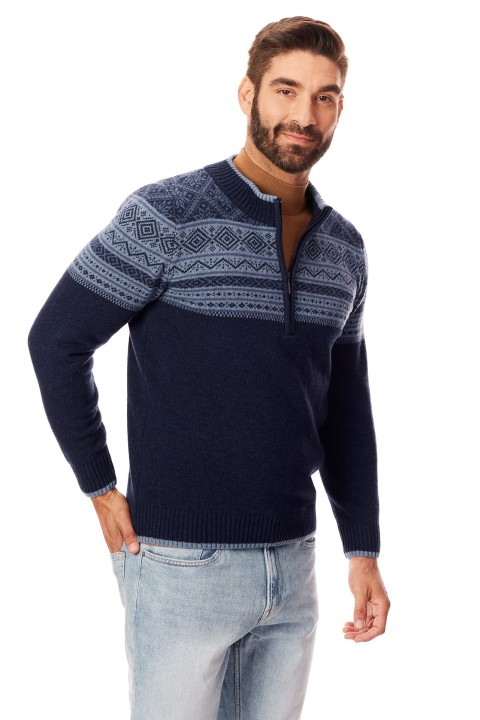 Lanieri-Fashion-granatowy-sweter-meski-norweski-wzor-niebieski-welna-zamek.jpg