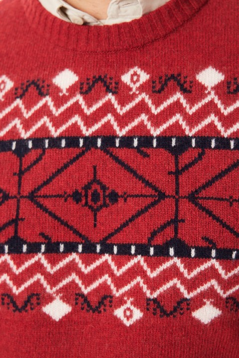 Lanieri-Fashion-bordowy-sweter-meski-norweski-wzor-czarno-kremowy-welna.jpg.