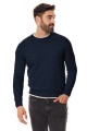 Lanieri Fashion sweter męski półgolf granatowy 10-102-01-W kolor 144 - A12.jpg