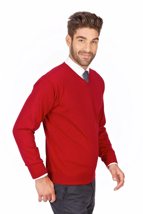 sweter-meski-w-serek-wełna-akryl-czerwony-klasyka-elegancki-Lanieri-Fashion.jpg