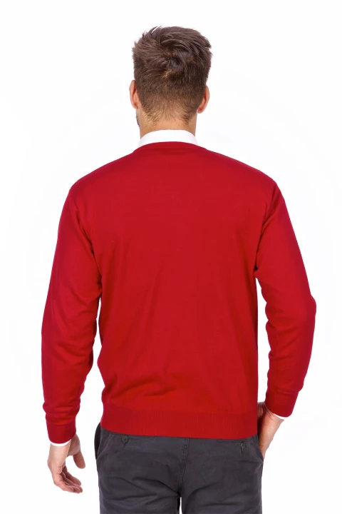 sweter-meski-w-serek-wełna-akryl-czerwony-klasyka-elegancki-Lanieri-Fashion.jpg