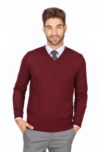 sweter-meski-w-serek-wełna-akryl-bordo-klasyka-elegancki-Lanieri-Fashion.jpg