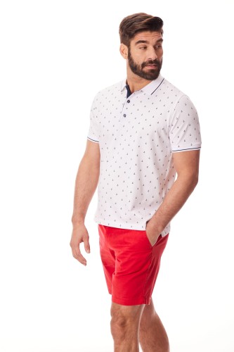 Lanieri-Fashion-koszulka-polo-biała- 45-115-00-180-A46 + spodenki.jpg