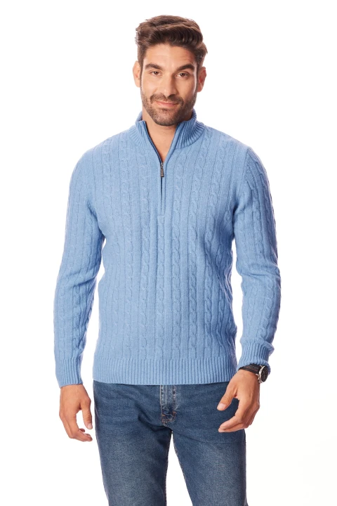 Lanieri-Fashion-niebieski-sweter-meski-warkocze-wzor-troyer-welna-zamek.jpg