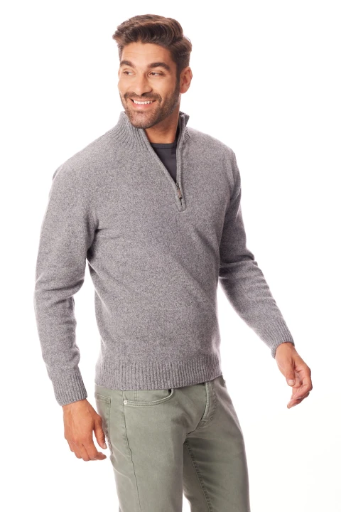 Lanieri-Fashion-popielaty-sweter-meski-wysoka-stojka-wzor-troyer-welna-zamek-elegancki-modny.jpg
