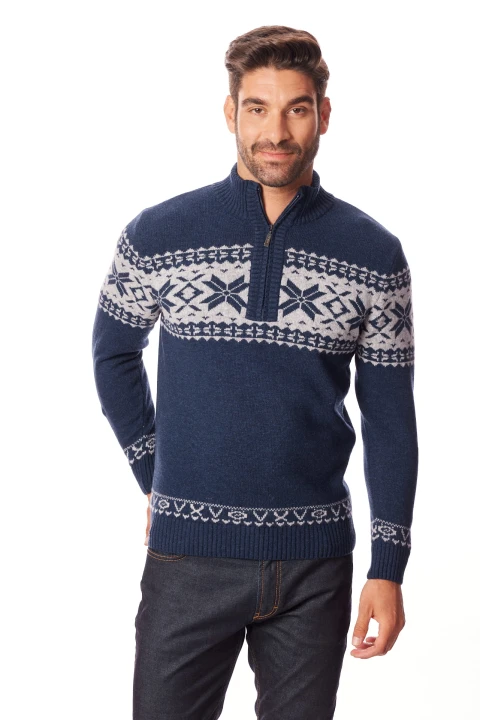 Lanieri-Fashion-granatowy-sweter-meski-norweski-wzor-popielaty-welna-zamek.jpg.