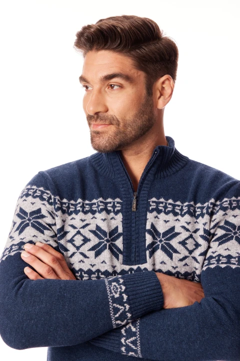 Lanieri-Fashion-granatowy-sweter-meski-norweski-wzor-popielaty-welna-zamek.jpg.
