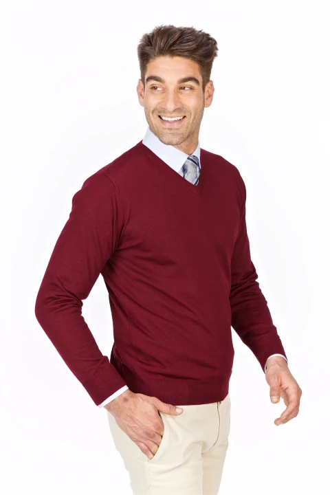 sweter-meski-w-serek-wełna-akryl-bordowy-klasyka-elegancki-Lanieri-Fashion.jpg