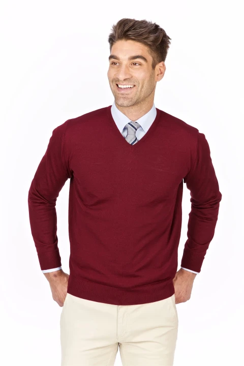 sweter-meski-w-serek-wełna-akryl-bordowy-klasyka-elegancki-Lanieri-Fashion.jpg